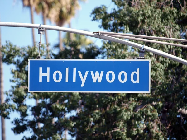 Hollywood skyltning — Stockfoto