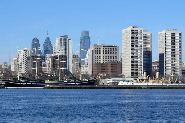 Philadelphia rivierfront — Stockfoto