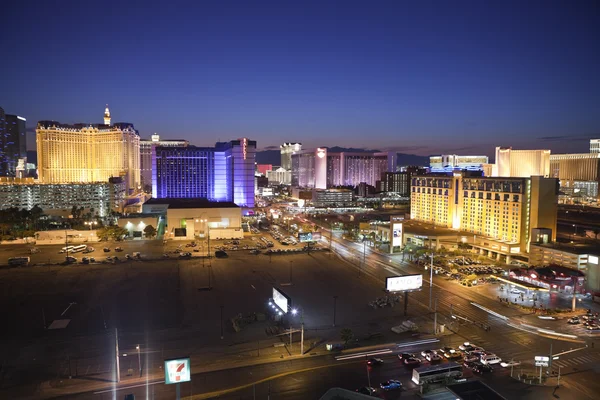 Las Vegas Strip โรงแรมข้อเสนอการเดินทางท่องเที่ยว — ภาพถ่ายสต็อก