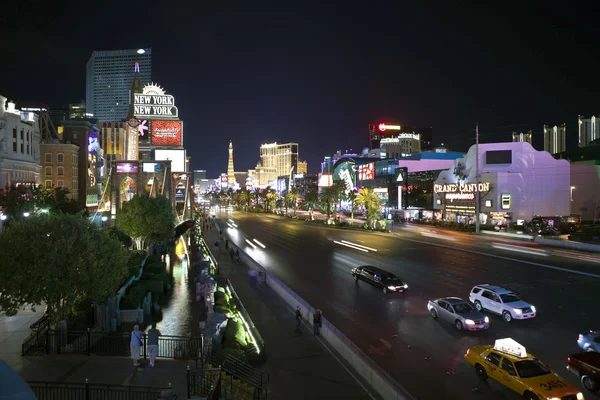 Las Vegas Blvd Notte — Foto Stock
