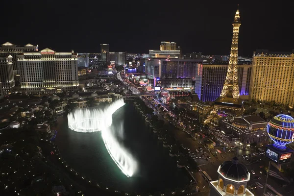 Las Vegas Fountain View — Stock Photo, Image