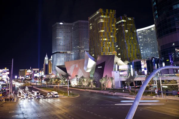Noche en Las Vegas Blvd — Foto de Stock