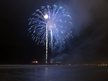 Huntington Beach Fireworks clipart