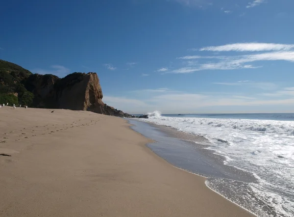 Plaża zachód — Zdjęcie stockowe