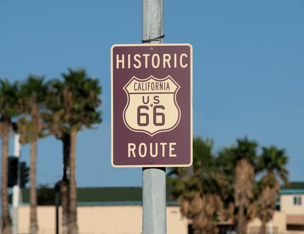 Señal de ruta 66 — Foto de Stock
