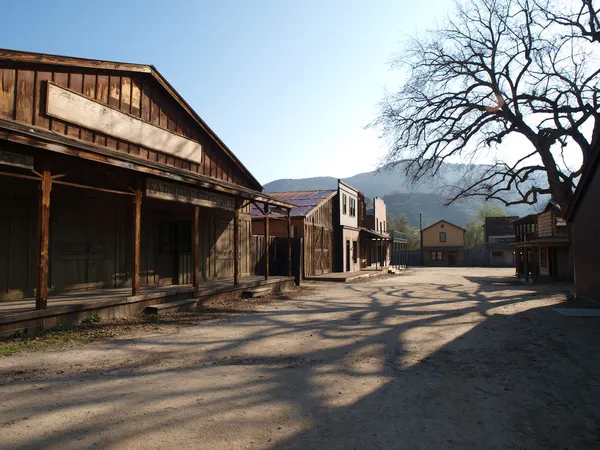 Antiguo rancho de cine — Foto de Stock