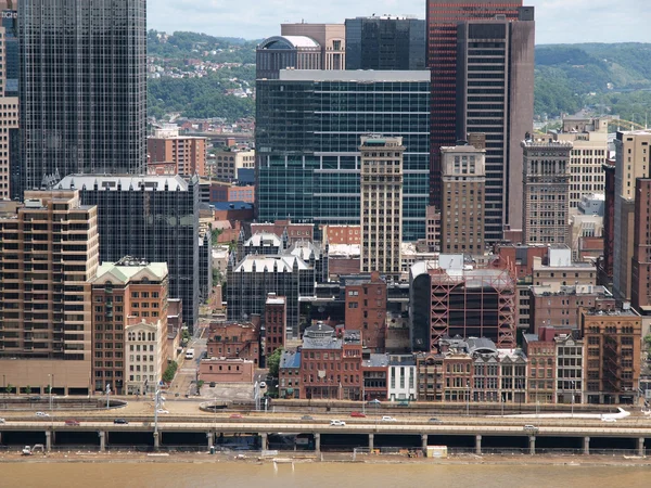 Frente do Rio Pittsburgh — Fotografia de Stock