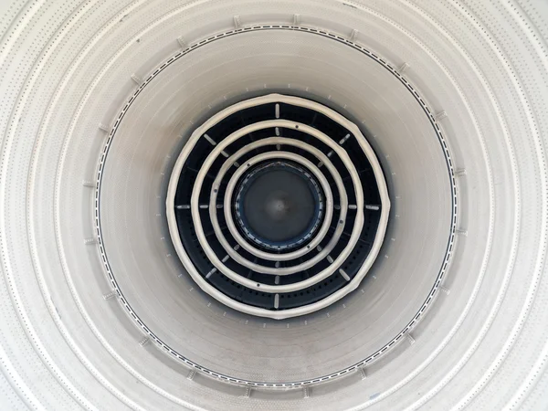 アフター バーナー ジェット エンジン — ストック写真