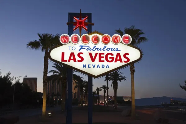 Bienvenido a fabulosas Las Vegas —  Fotos de Stock