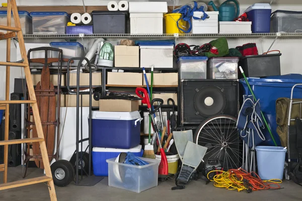 Full Garage — Stock Photo, Image
