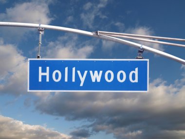 Hollywood Signage clipart