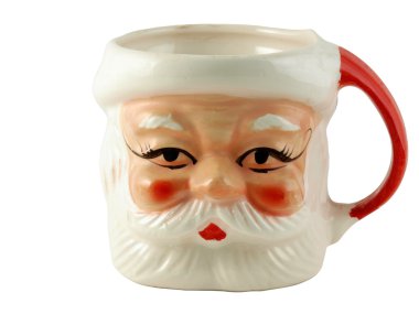 Vintage Santa Mug clipart