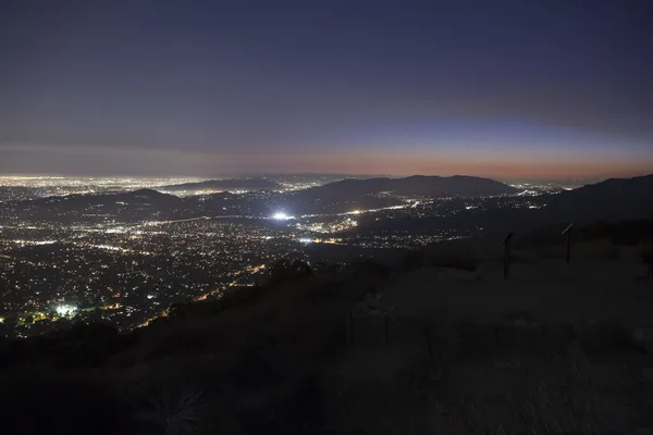 Лос-Анджелес сутінків — стокове фото