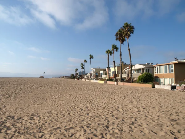 Casas de Los Angeles Beach — Foto de Stock