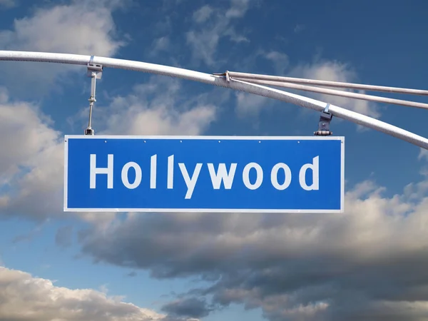 Segnaletica Hollywood — Foto Stock