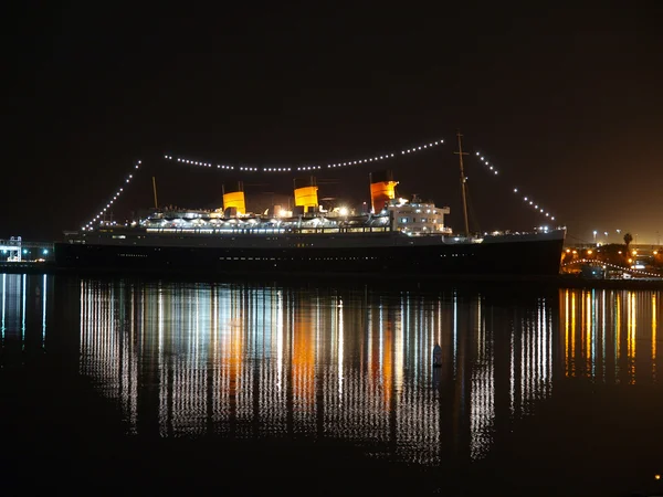 Queen Mary Night — Stock Photo, Image