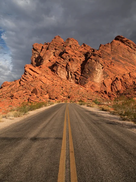 Valle del Fuoco Nevada — Foto Stock