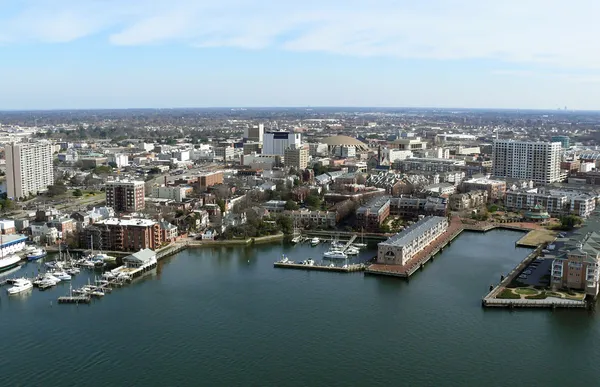 stock image Virginia Coast Aerial