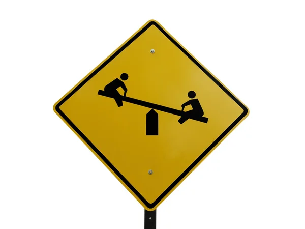 Playground Sign — Stock Photo, Image
