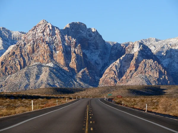 Frosted Red Rock — Stock Photo, Image