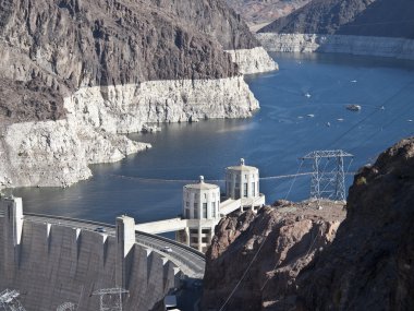 Hoover Dam and Lake Mead clipart