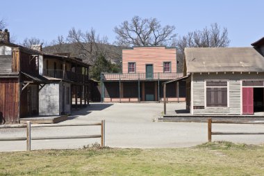 Historic US National Park Owned Ghost Town clipart