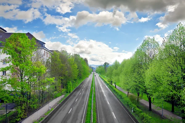 バーデン バーデンの高速道路。ドイツ — ストック写真