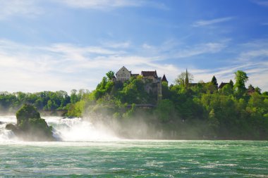 Rhine Falls. Northern Svitserland. Europe clipart