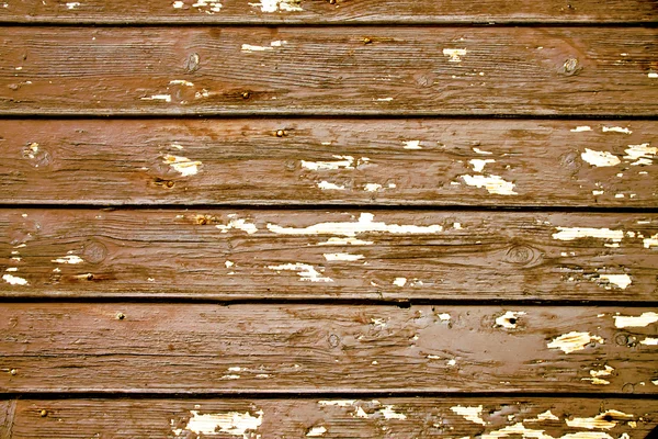 Tekstur kayu papan dengan cat lusuh . — Stok Foto
