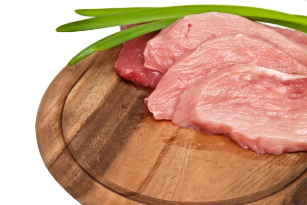 Frisches, rohes Fleisch — Stockfoto