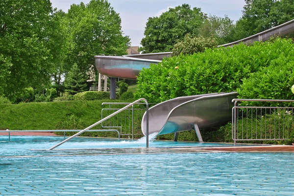 Vodní bazén mimo snímek — Stock fotografie