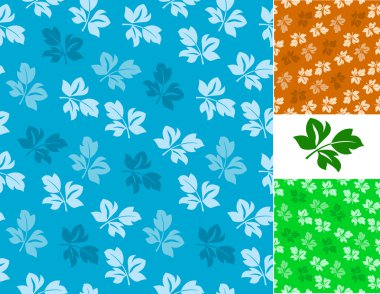 Floral seamless pattern for your design clipart