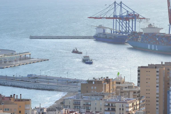 Hafen Malaga — Stockfoto