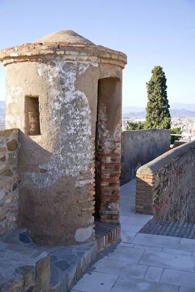 Torre gibralfaro — Zdjęcie stockowe