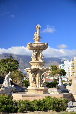 Fountain estepona clipart