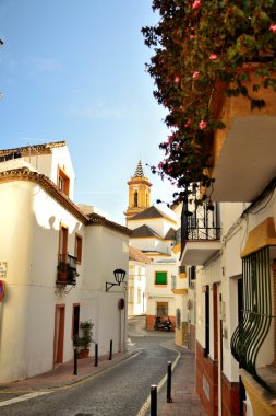 Streets of Estepona clipart