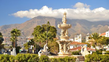 Fountain estepona clipart