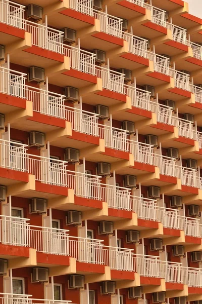 stock image A number of balconies