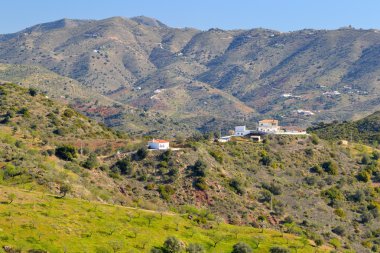 Mountains of Malaga clipart