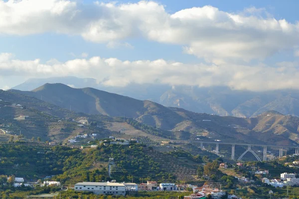 Mountains between Nerja and mortil — Stock Photo, Image
