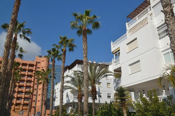 stock image Buildings in Almunecar