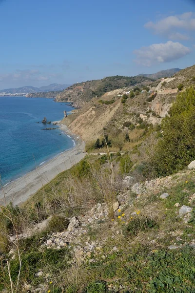 Ακτή της nerja — Φωτογραφία Αρχείου