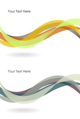 Abstract winding background clipart