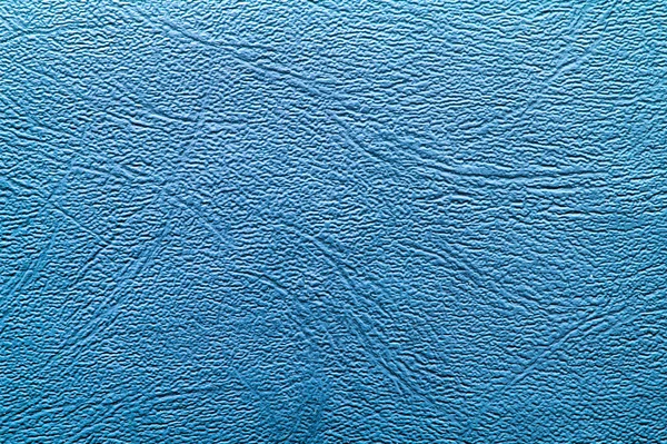 Blue synthetic leather — Stock Photo, Image