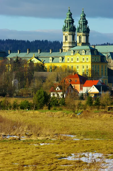 Klasztor w krzeszow, Polska — Zdjęcie stockowe