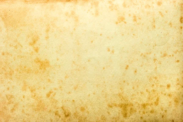 Vanha likainen keltainen paperi — kuvapankkivalokuva