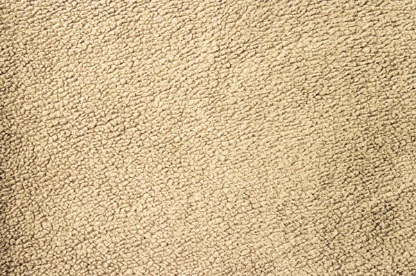 Béžová fleece textura — Stock fotografie