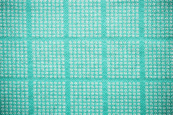 Textura de toalha de mesa azul — Fotografia de Stock