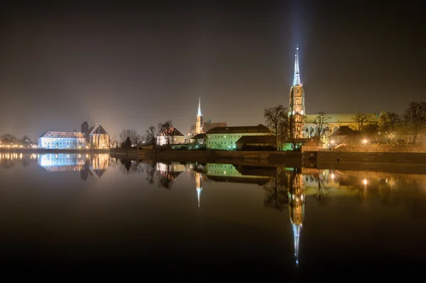 Ostrow tumski, wroclaw, Polen — Stockfoto