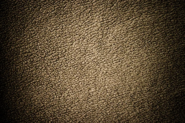 Tmavě hnědá fleece textura — Stock fotografie